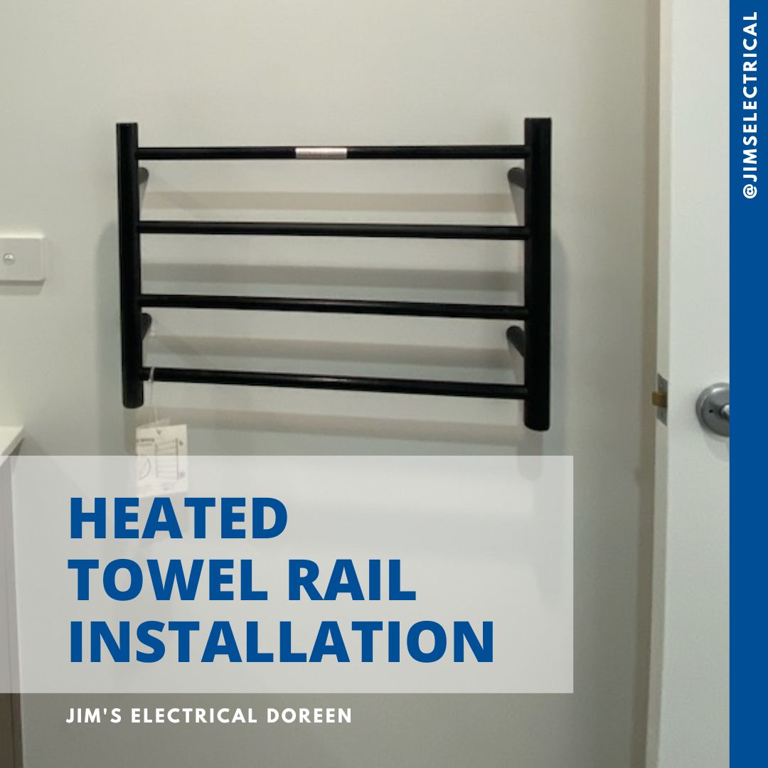 Heated Towel Rail Installation